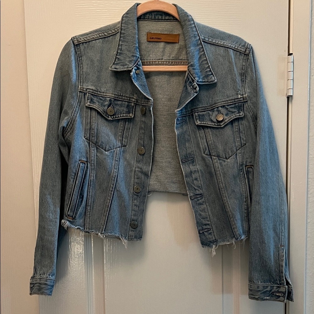 GRLFRND Jean Jacket Sz Small
